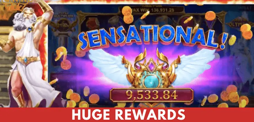 showing huge rewards