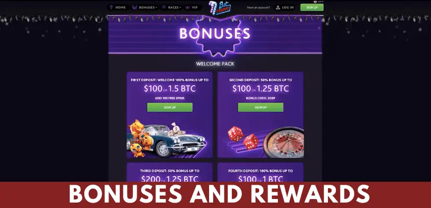7Bit Online Casino Rewards